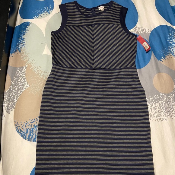 Merona Fitted Striped Dress - Picture 2 of 7